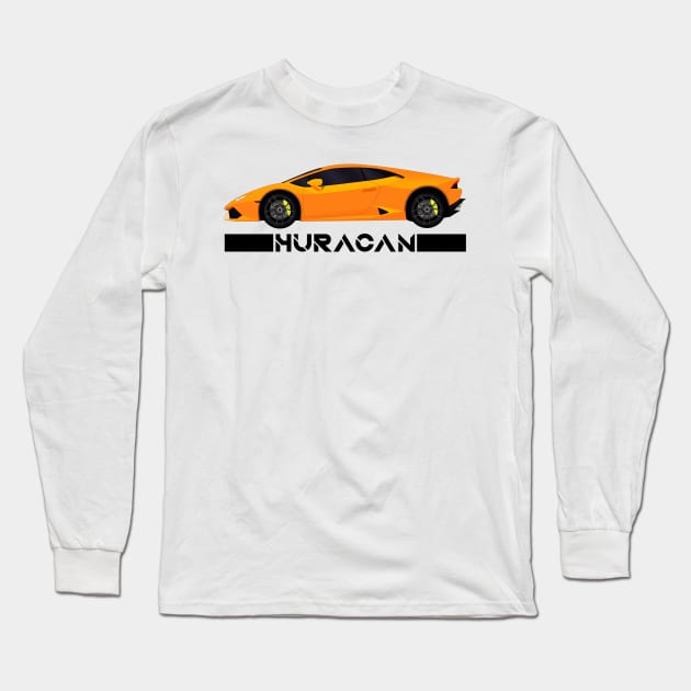 Huracan Long Sleeve T-Shirt by hypersporttv